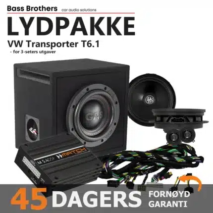 Lydoppgraderingspakke VW T6.1
