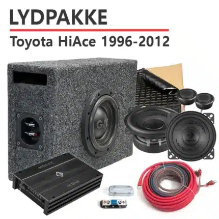Lydoppgraderingspakke Toyota HiAce