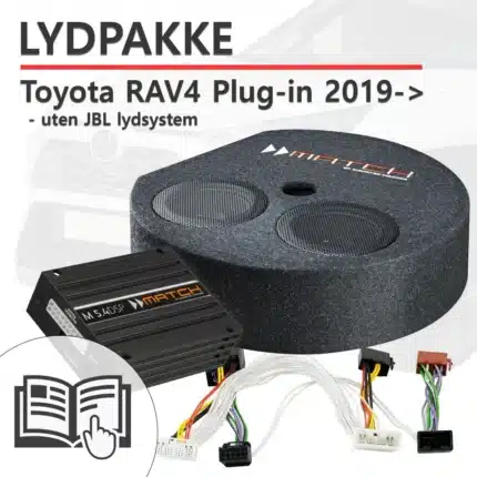 Match Lydoppgraderingspakke Toyota RAV4