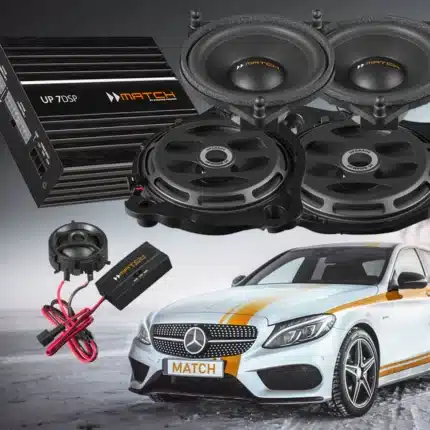 Mercedes lydoppgraderingspakke
