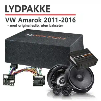 Match Lydoppgraderingspakke VW Amarok