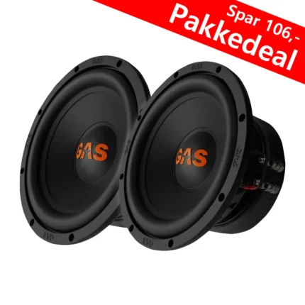 2pk GAS MAD S2-8D2 subwoofere
