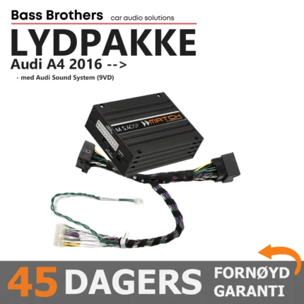 Match Lydoppgraderingspakke Audi A4