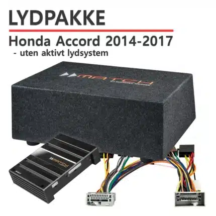 Match Lydoppgraderingspakke Honda Accord