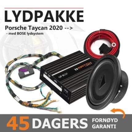 Match Lydoppgraderingspakke Porsche Taycan