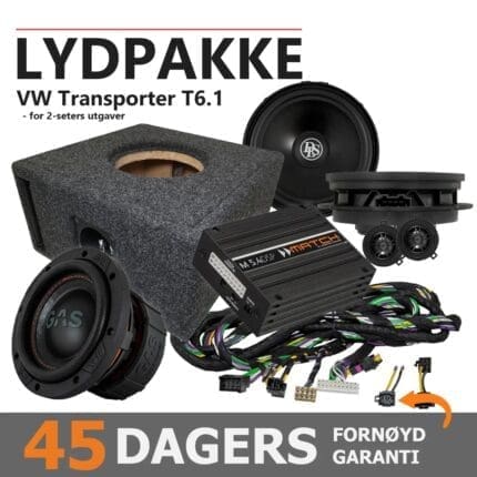 Match Lydoppgraderingspakke VW T6.1