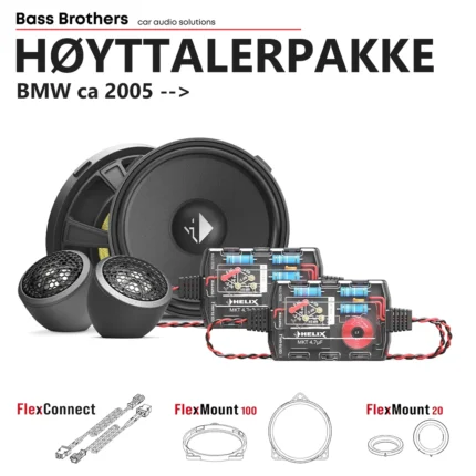 Helix Compose høyttalerpakke for BMW