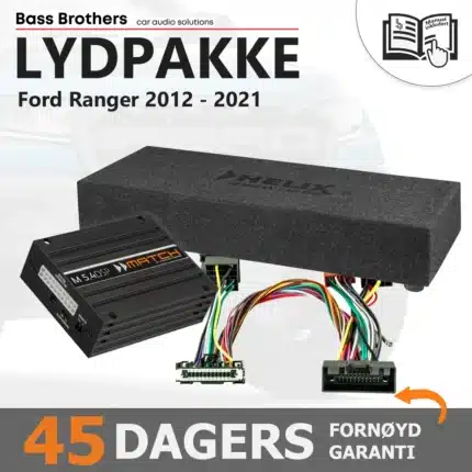 Match Lydoppgraderingspakke Ford Ranger