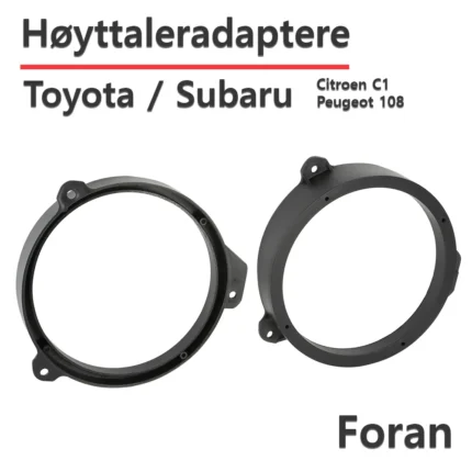 ACV Toyota/Subaru høyttaleradapter (165mm)
