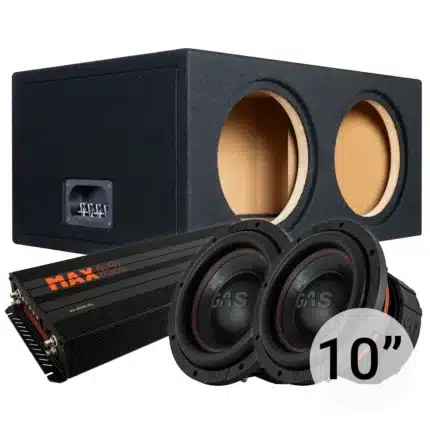 GAS MAX 2x10`` basspakke