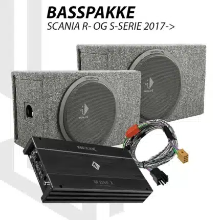 Helix 2x12`` basspakke for Scania
