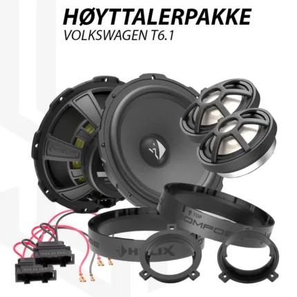 Helix Compose Ci3 høyttalerpakke for Volkswagen T6.1