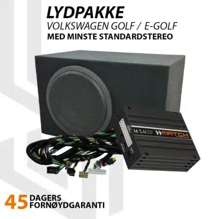 Match Lydoppgraderingspakke VW Golf / e-Golf